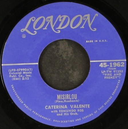 MISIRLOU mit Kuckucksei DORS MON COEUR