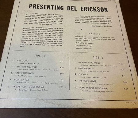 DEL ERICKSON - von wo kommt er her?
