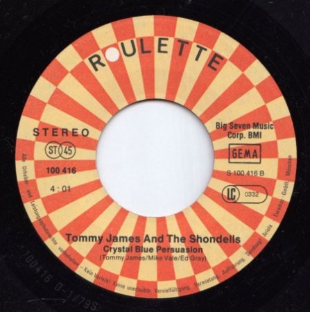 TOMMY JAMES & THE SHONDELLS