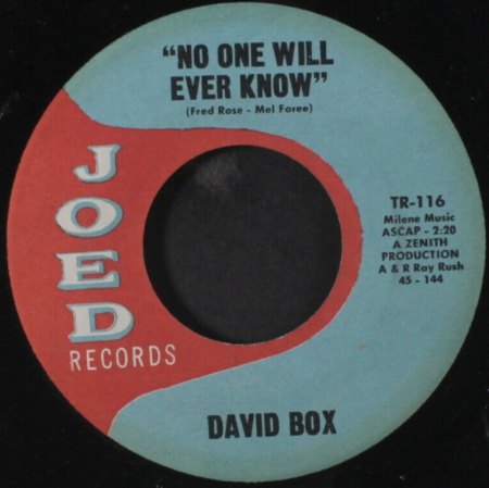 RAY RUSH / DAVID BOX
