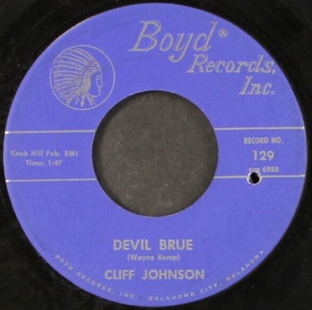 CLIFF JOHNSON - Go 'Way Hound Dog