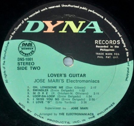 JOSE MARI'S ELECTROMANIACS