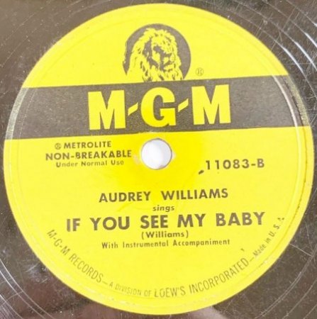 AUDREY WILLIAMS