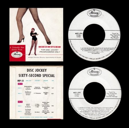 Mercury EP (MEP-53) - Disc Jockey Sixty Second Special