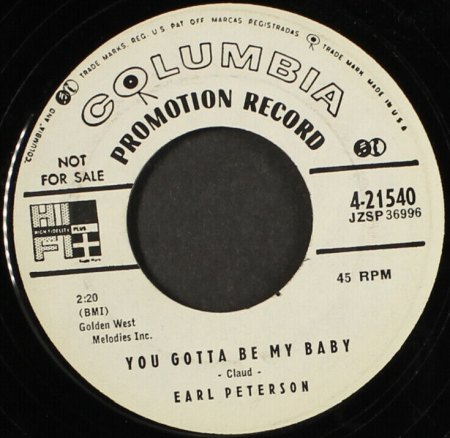 EARL PETERSON