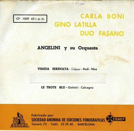 CARLA BONI