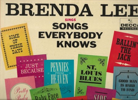 BRENDA LEE - LP-Diskographie