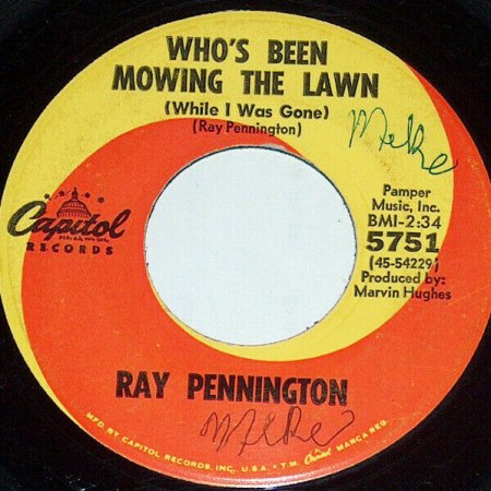 RAY PENNINGTON alias Ray Starr