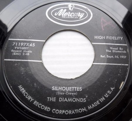 DIAMONDS, The - Die Singles