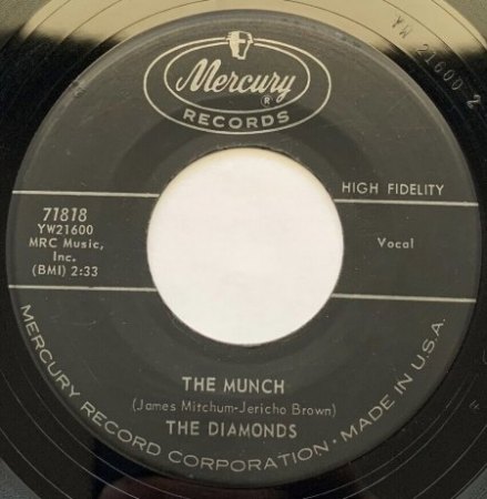 DIAMONDS, The - Die Singles