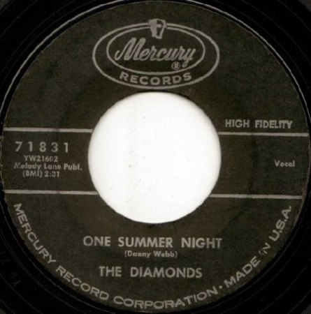 DIAMONDS, The - Die Singles