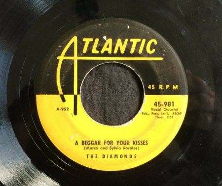 DIAMONDS, The - Die Singles