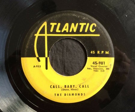 DIAMONDS, The - Die Singles