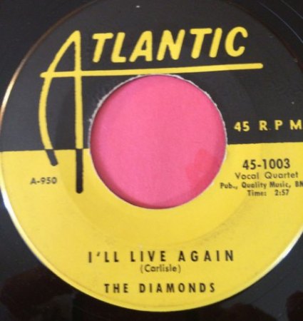 DIAMONDS, The - Die Singles
