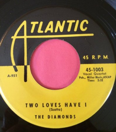 DIAMONDS, The - Die Singles