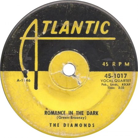 DIAMONDS, The - Die Singles