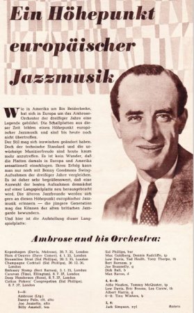 AMBROSE and his Orchestra