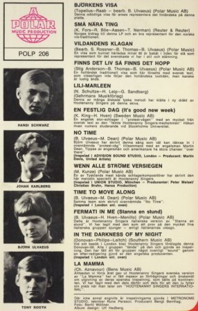 HOOTENANNY SINGERS (SW)