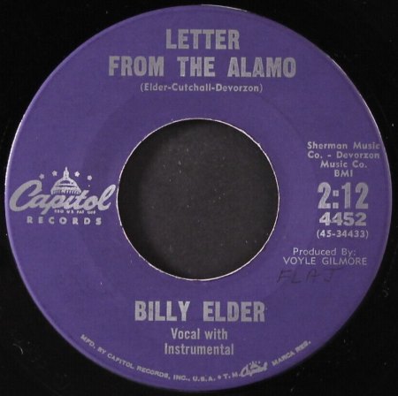 BILLY ELDER
