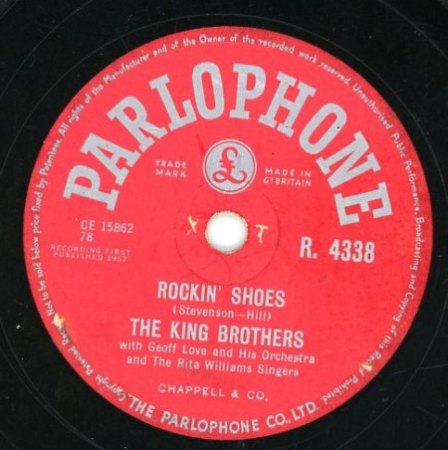 THE KING BROTHERS (UK) auf deutscher ODEON ! (Scan)