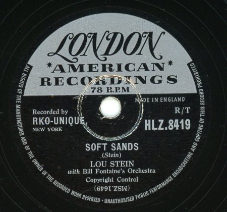 LOU STEIN, Piano