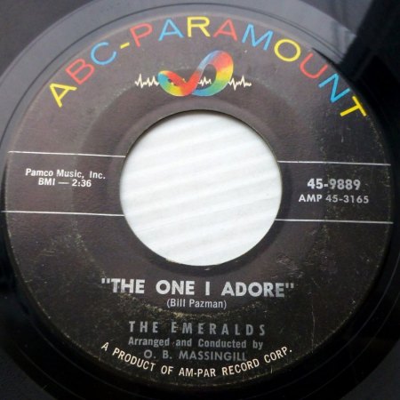 The EMERALDS bis 1963 (USA)