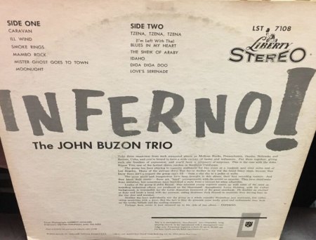 JOHN BUZON TRIO