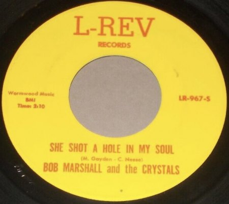 BOB MARSHALL & THE CRYSTAL'S