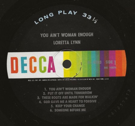LORETTA LYNN