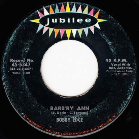 BOBBY EDGE