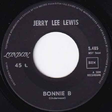 JERRY LEE LEWIS - RECORDED 1957