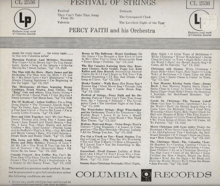 PERCY FAITH