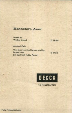 HANNELORE AUER