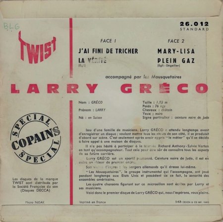LARRY GRECO