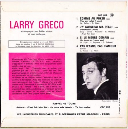LARRY GRECO