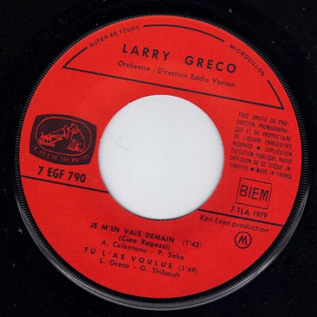 LARRY GRECO