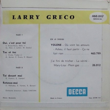 LARRY GRECO