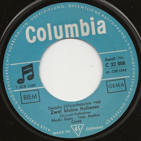 Deutsche Schlager-Festspiele 1962
