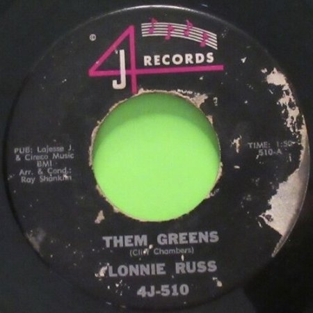 LONNIE RUSS - Ende 1962
