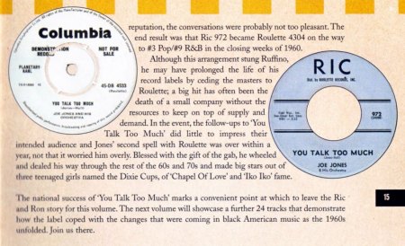 JOE JONES - Kurz-Bio und Single-Disco