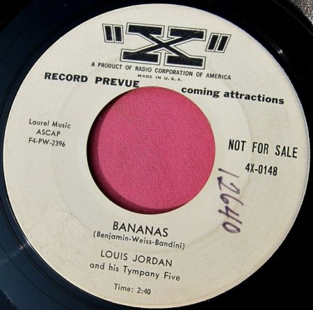 LOUIS JORDAN - Kurz-Bio und Disco