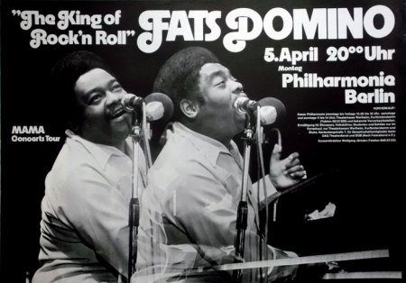 FATS DOMINO - POSTER