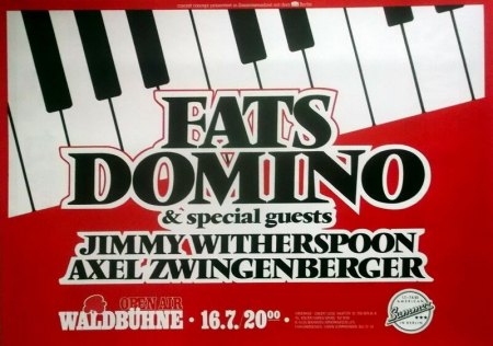 FATS DOMINO - POSTER