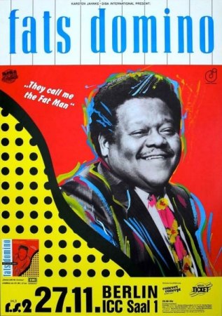 FATS DOMINO - POSTER