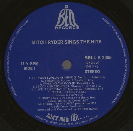 MITCH RYDER & the Detroit Wheels