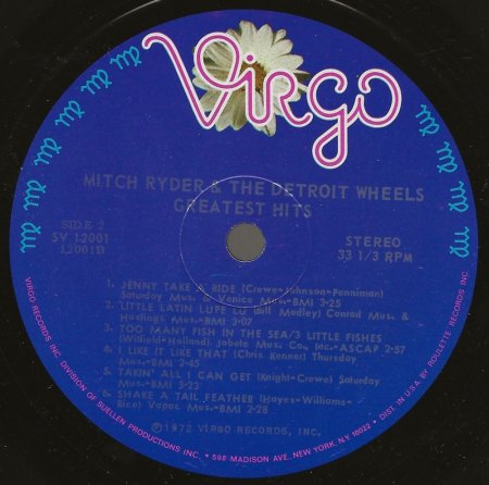 MITCH RYDER & the Detroit Wheels