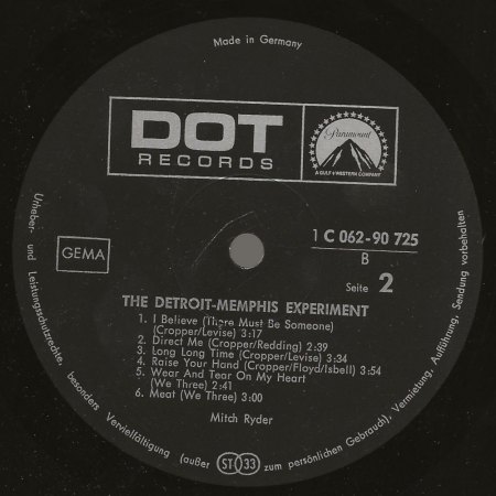 MITCH RYDER & the Detroit Wheels