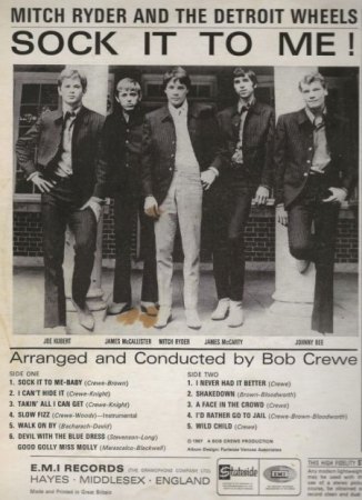 MITCH RYDER & the Detroit Wheels