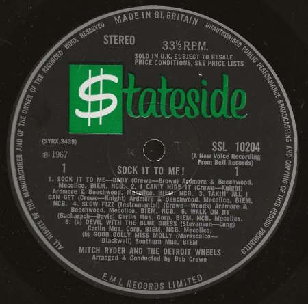 MITCH RYDER & the Detroit Wheels