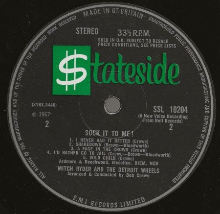 MITCH RYDER & the Detroit Wheels